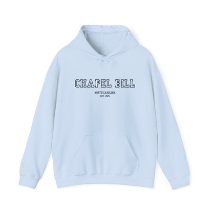 Chapel Bill Heavy Blend™ Hoodie - Straight - NC Est. 2025