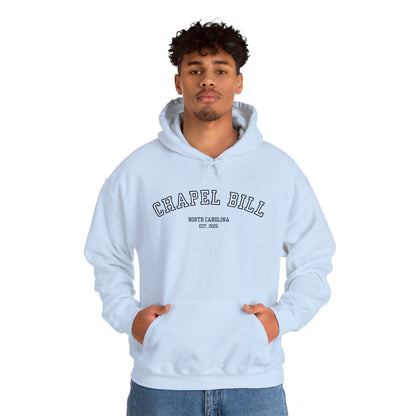 Chapel Bill Heavy Blend™ Hoodie - Curved - NC Est. 2025