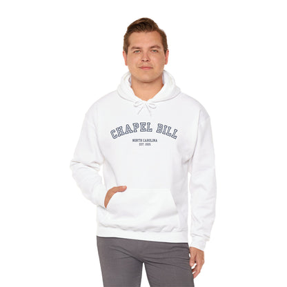 Chapel Bill Heavy Blend™ Hoodie - Curved - NC Est. 2025