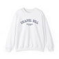 Chapel Bill Crewneck Sweatshirt - Curved - NC Est. 2025